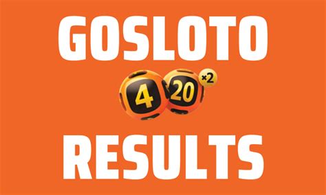gosloto overdue|Latest Results for Gosloto 4/20 .